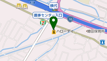 ハローデイ横代店の地図画像