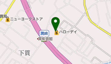 ハローデイ貫店の地図画像