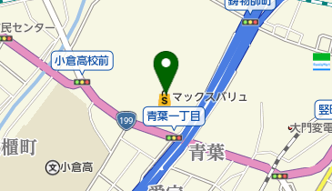 マックスバリュ小倉愛宕店の地図画像