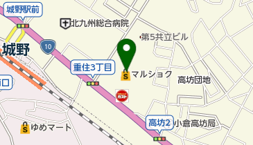 マルショク重住店の地図画像