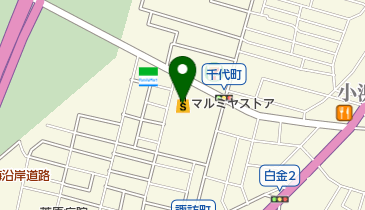 マルミヤストア大牟田南店の地図画像