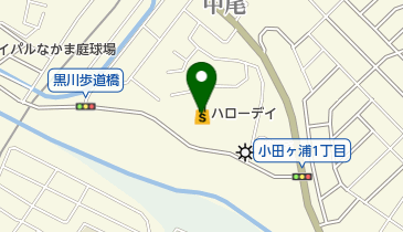 ハローデイ中尾店の地図画像