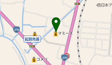 マミーズ高田店の地図画像