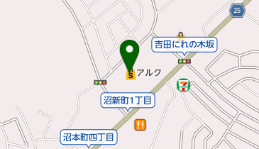 アルク小倉東店の地図画像