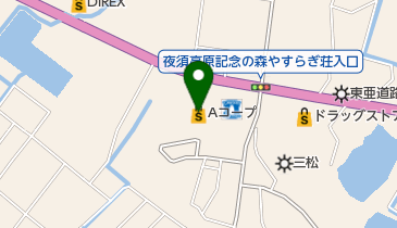 Aコープ夜須店の地図画像