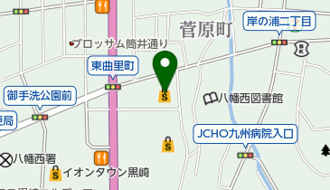 ハローデイ黒崎店の地図画像