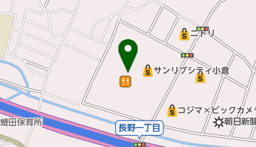 サンリブシティ小倉の地図画像