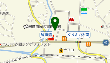 グリーンコープ生協ふくおか宗像店の地図画像