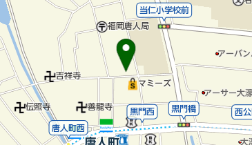 グリーンコープ生協ふくおか唐人町店の地図画像