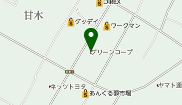 グリーンコープ生協ふくおか甘木店の地図画像