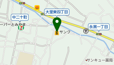 マルショク二十町店の地図画像