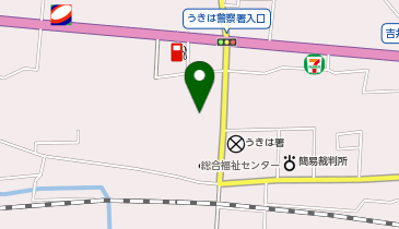 Aコープよしい店の地図画像