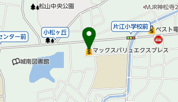 マックスバリュエクスプレス片江店の地図画像