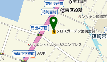 マックスバリュ筥崎宮前店の地図画像