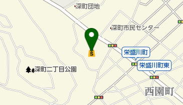 マルショク深町店の地図画像