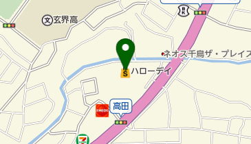 ハローデイ古賀店の地図画像