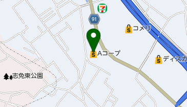 Aコープ須恵店の地図画像