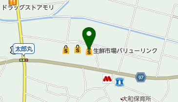 生鮮市場バリューリンク福津店の地図画像