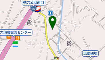 ハローデイ徳力本店の地図画像