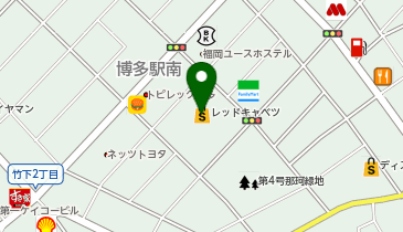 マックスバリュエクスプレス博多駅南店の地図画像