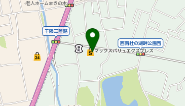 マックスバリュエクスプレス干隈店の地図画像