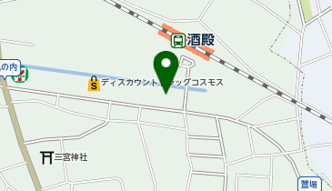 FCO・OPかすや店の地図画像