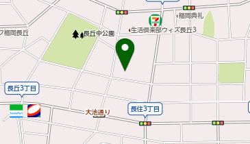 マックスバリュ長丘店の地図画像