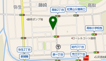 ザ・大黒天紅葉店の地図画像