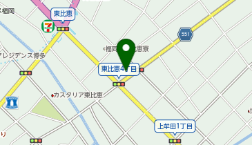 マックスバリュエクスプレス東比恵店の地図画像