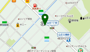 マックスバリュエクスプレス筑紫通り店の地図画像