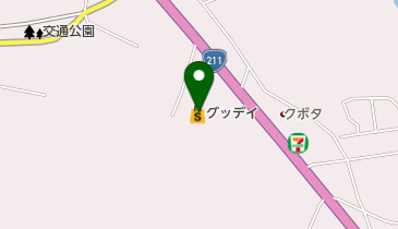 ホームセンターグッデイ大隈店の地図画像