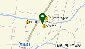 ホームセンターグッデイ三潴店の地図画像
