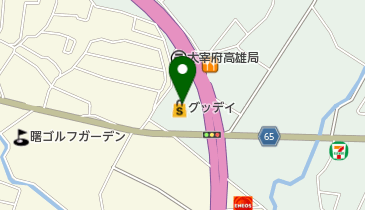 ホームセンターグッデイ太宰府店の地図画像