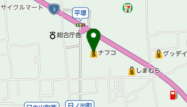 ホームプラザナフコ八女店の地図画像