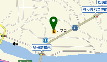 ホームプラザナフコ多田羅店の地図画像