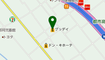 ホームセンターグッデイ南福岡店の地図画像