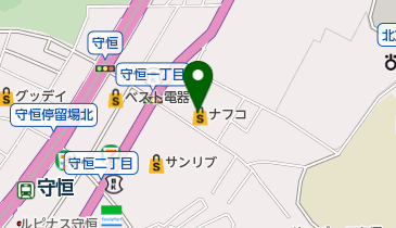 ホームプラザナフコ徳力店の地図画像