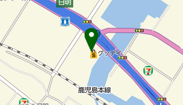 ホームセンターグッデイ小倉北店の地図画像