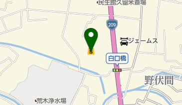 ホームプラザナフコ南久留米店の地図画像