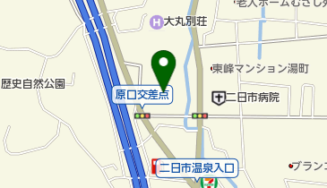 ホームセンターグッデイ二日市店の地図画像
