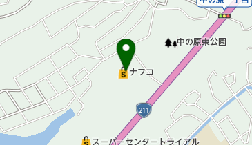 ホームプラザナフコ上津役店の地図画像