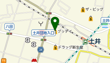 ホームセンターグッデイ土井店の地図画像