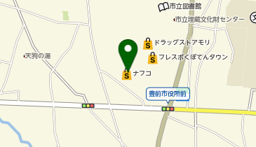 ホームプラザナフコフレスポ豊前店の地図画像