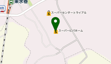 スーパービバホーム東水巻店の地図画像