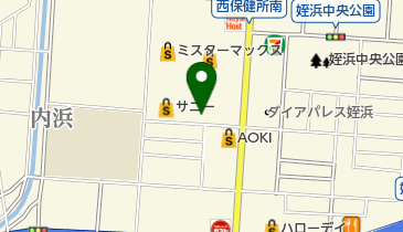 ココカラファイン姪浜店の地図画像