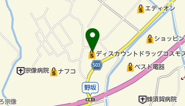 ディスカウントドラッグコスモス福岡宗像店の地図画像