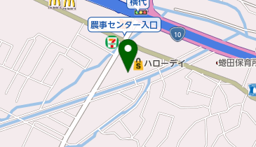 ドラッグ新生堂横代店の地図画像