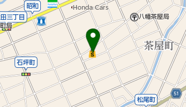 サンキュードラッグ石坪店の地図画像