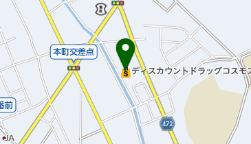 ディスカウントドラッグコスモス鞍手店の地図画像