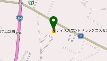 ディスカウントドラッグコスモス筑後熊野店の地図画像